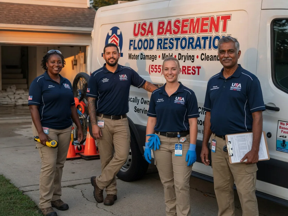 Basement Flood Cleanup company in Edward, NC